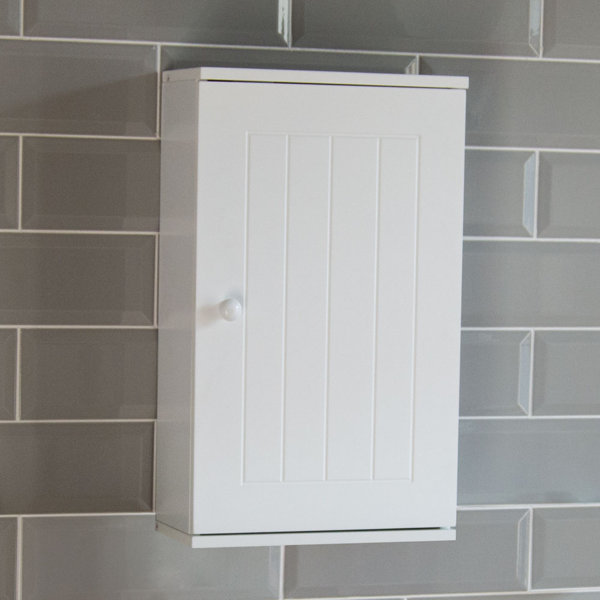 White deals wall cupboard